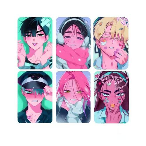 新款异形舞台新款小卡三寸自制卡片ivan爆款收藏小卡高颜值装饰卡