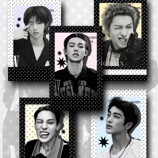 男团CORTIS周边小卡MARTIN严成玹金主训卡片自印明信片LOMO照片