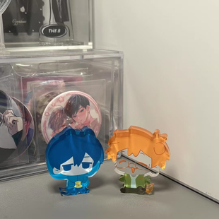 新款盗墓笔记周边同人谷自制精致小巧张起灵吴邪亚克力砖桌面摆件