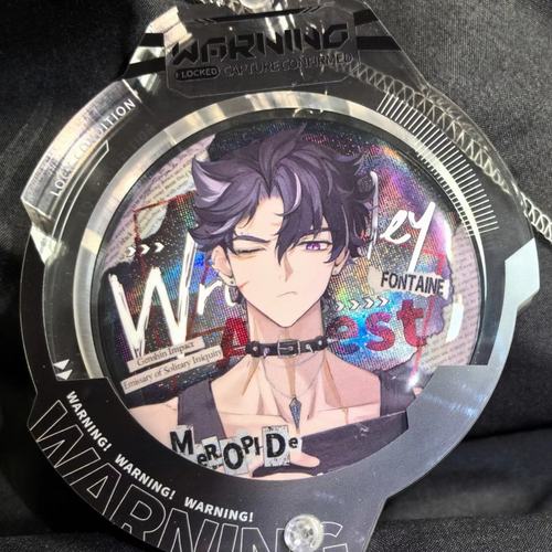 新品周边高颜值莱欧斯利吧唧徽章亚克力吧唧托背包挂件