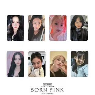 Blackpink小卡电影卡lisa金智秀朴彩英jennie周边爱豆3寸小卡自印