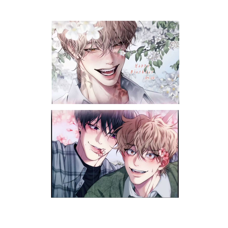 韩漫小卡负面恋情宋泰允生日小卡三寸卡片高颜值男主自制周边小卡