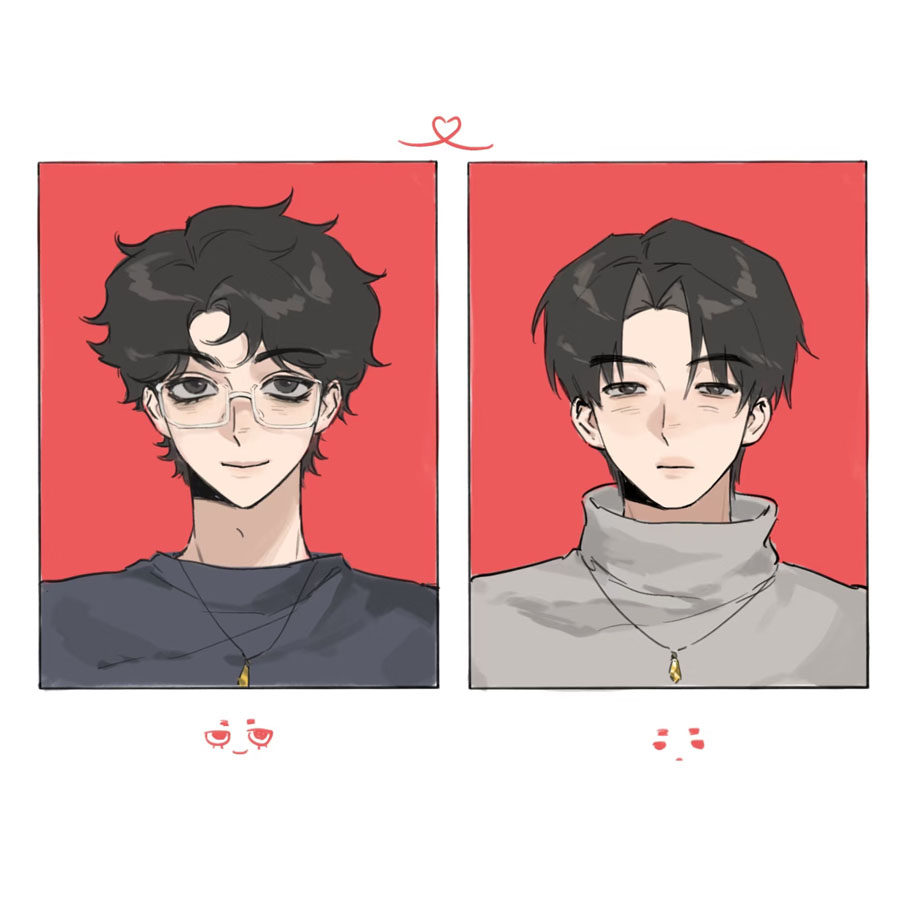 新款呈雷周边自印张呈雷淞然Q版三寸ins风精美送朋友礼物装饰小卡