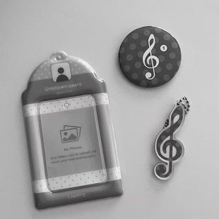 新款Loading无属性卡套背包挂件三寸小卡收纳展示PVC送友礼物卡包