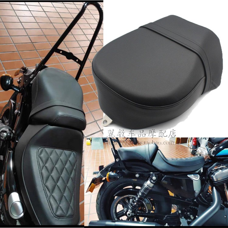 适用新款哈雷1200N后座坐垫