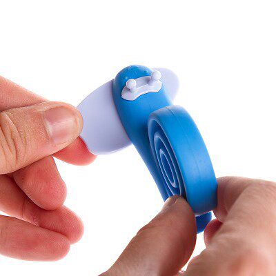 创意可旋转蜗牛造型门挡宝宝防风门塞儿童婴儿防夹手门阻门3个装