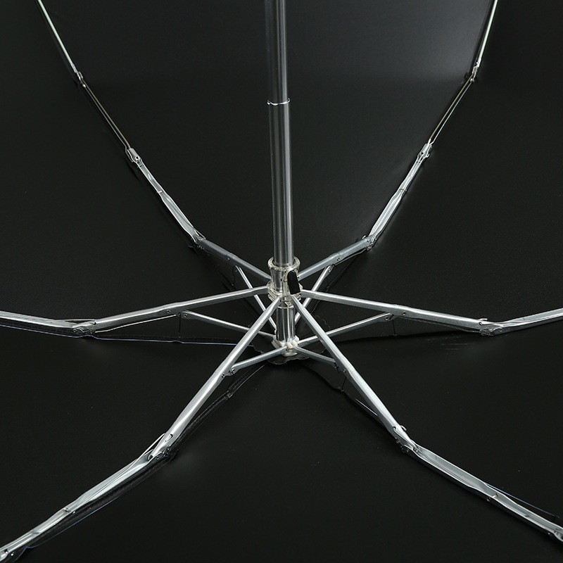 迷你超轻五折伞小巧便捷太阳伞女加厚防晒防紫外线遮阳晴雨伞两用