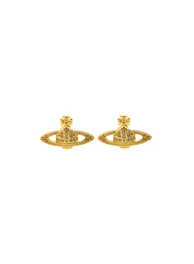 【现货】Vivienne Westwood 西太后 Mini Bas Relief土星浮雕耳钉