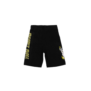 【现货】Deadly Doll 黑色豹纹女郎漫画骑行裤 短裤