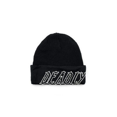 正品DeadlyDollLOGO针织冷帽