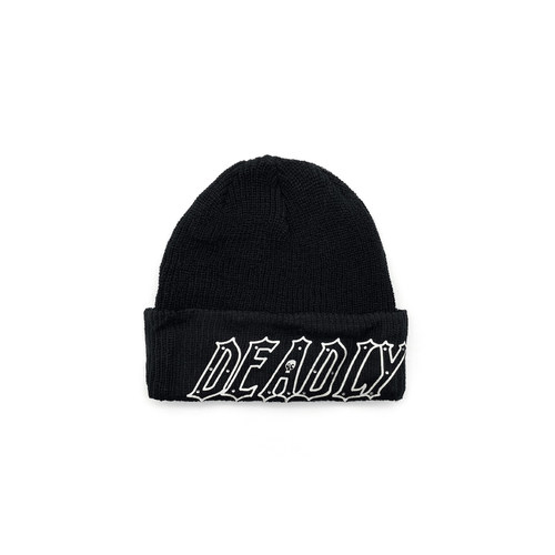 正品DeadlyDollLOGO针织冷帽