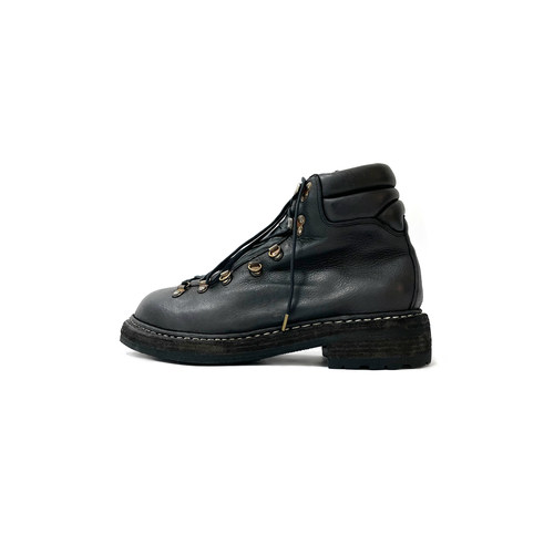 正品Guidi秋冬马臀皮系带登山靴
