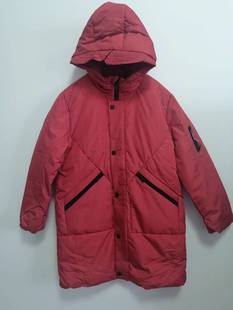 特清仓正品大黄蜂男女童羽绒服中长款大码外套可拆