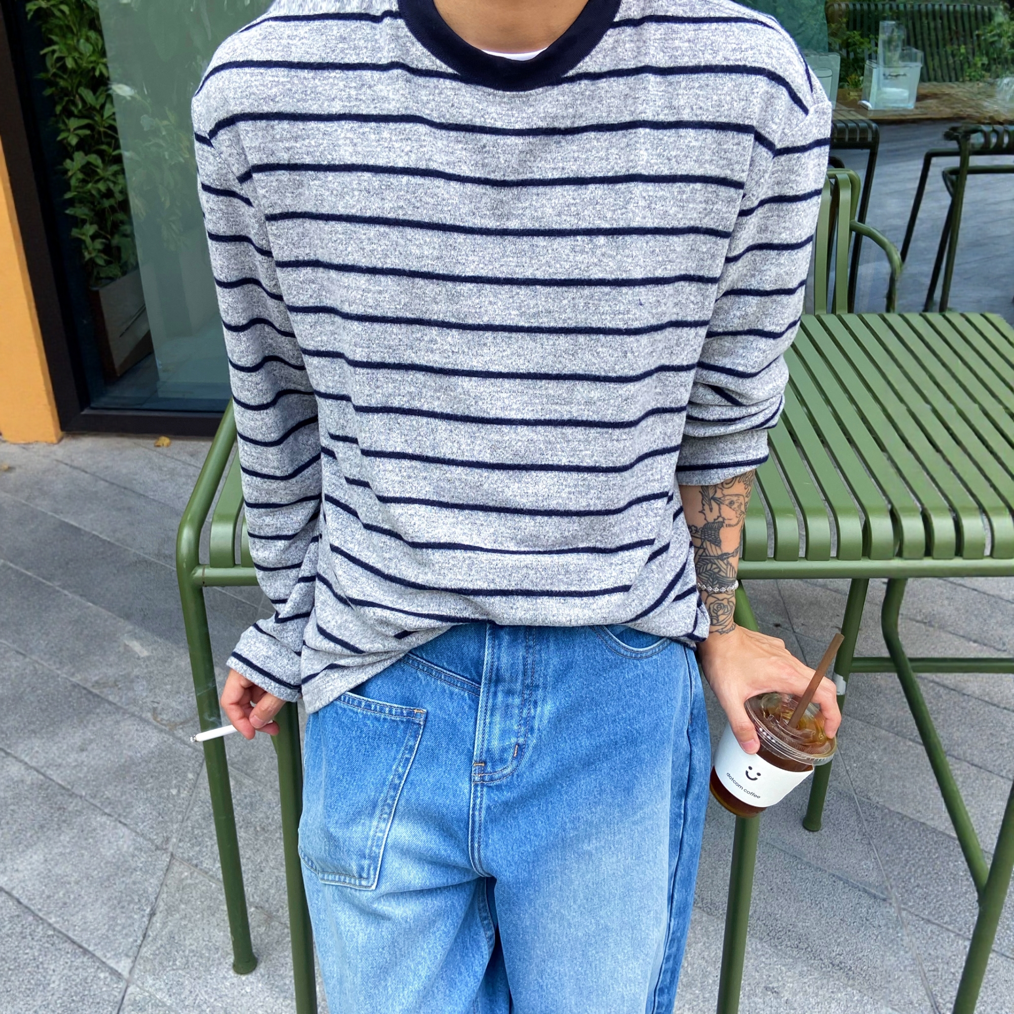 INTENSE软糯斑马纹T恤SENSEERA