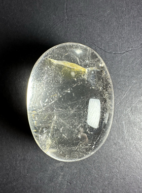 天然喜马水晶肥皂 高频水晶 带胶带彩 49x36x27mm 71g