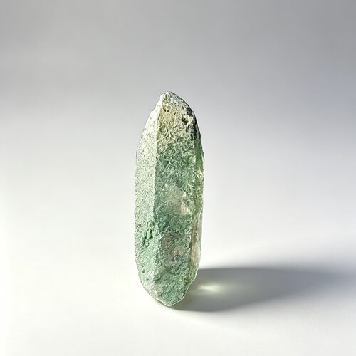 天然巴基斯坦绿幽灵水晶 22.8g 16x17x55mm