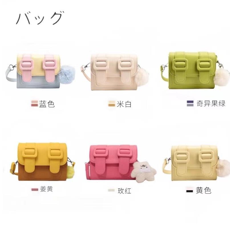 日本バッグ小方包min白色图片