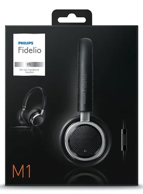 Philips/飞利浦M1头戴式笔记本电脑语音有线耳麦耳机纯正原声低音
