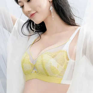 奥维丝丽2445轻羽系芒果杯薄杯小胸大胸都适合美肤面料软钢圈文胸