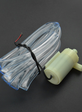 微型水泵 水陆两用卧式小潜水泵 直流水泵DC2.1接口 水泵驱动模块