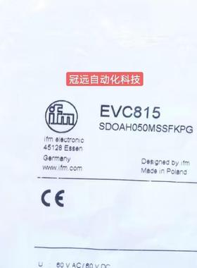 ￥IFM EVC815 易福门SDOAH050MSSFKPG进口连接器可直拍询价