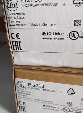 ￥十年老店只卖IFM易福门压力传感器PI2793询价
