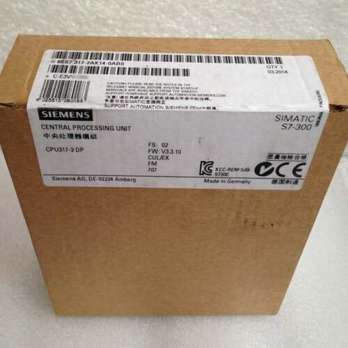西门子S7-300中央处理器6ES7317-2AK14-0AB0/OABO询价