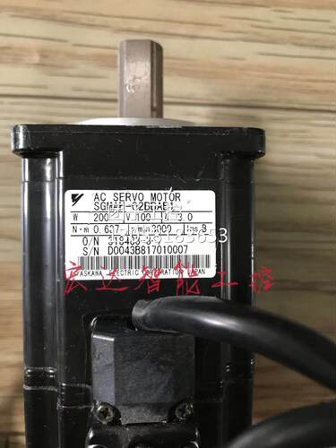 ￥SGMAH-02BBAB1安川伺服电机200W拆机 现货实物图测试 询价