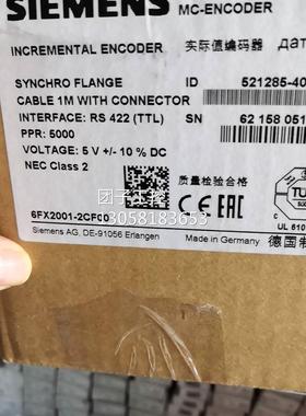！西门子编码器6FX2001-2CF00现货询价