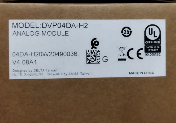 DVP04AD-H2 DVP04DA-H2全新原装正品台达可编程控制器扩展模块询