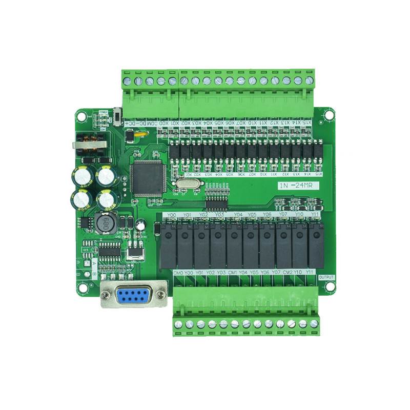 PLC工控板 国产FX1N-24MR FX1N-24MT 板式PLC 可编程控制器询价