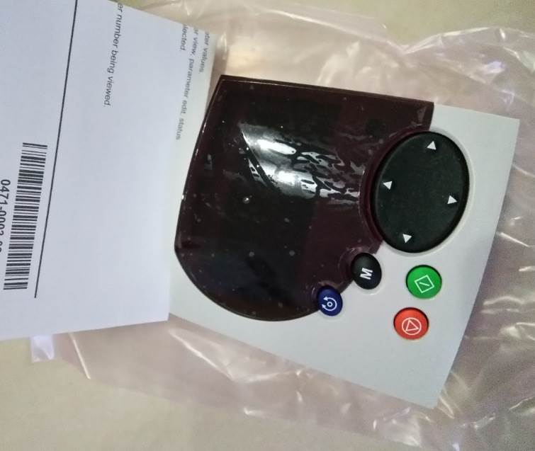 艾默生尼得科ES变频器配件 面板SM-Keypad 全新原装现货询价