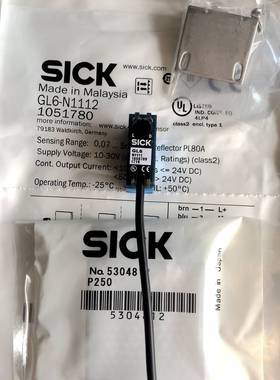 ！兴隆工控现货销售德国西克SICK镜反射光电开关GL6-N1111,GL6-N1