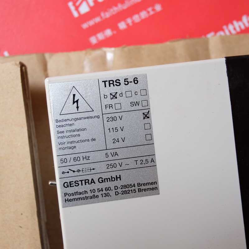 @GESTRA TRS 5-6 杰斯特拉全新温度控制仪 TRS5-6询价