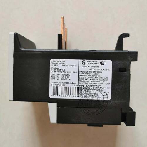 3RB2036-1UB0全新原装3RB热继电器3RB2036-1UBO 12.5-50A现货询价