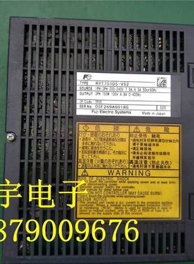 实拍 富士伺服驱动器 RYT751D5-VS2 750W 成色漂亮 质保3个月询价
