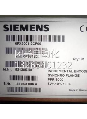 6FX20012CF00德国SIEMENS西门子编码器6FX2001-2CF00/2CFOO询价