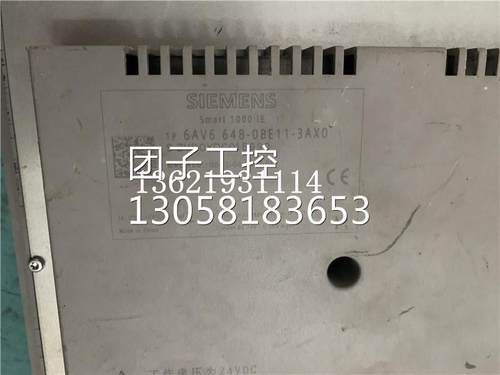 ￥原装拆机西门子人机界面6AV6 648-0BE11-3AX0 测试包好 询价