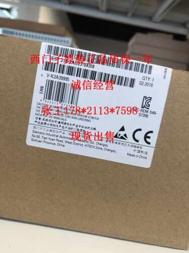 正品6ES7223-1BH22-0XA8 EM223CN 8入/8出24VDC 6ES72231BH220XA8