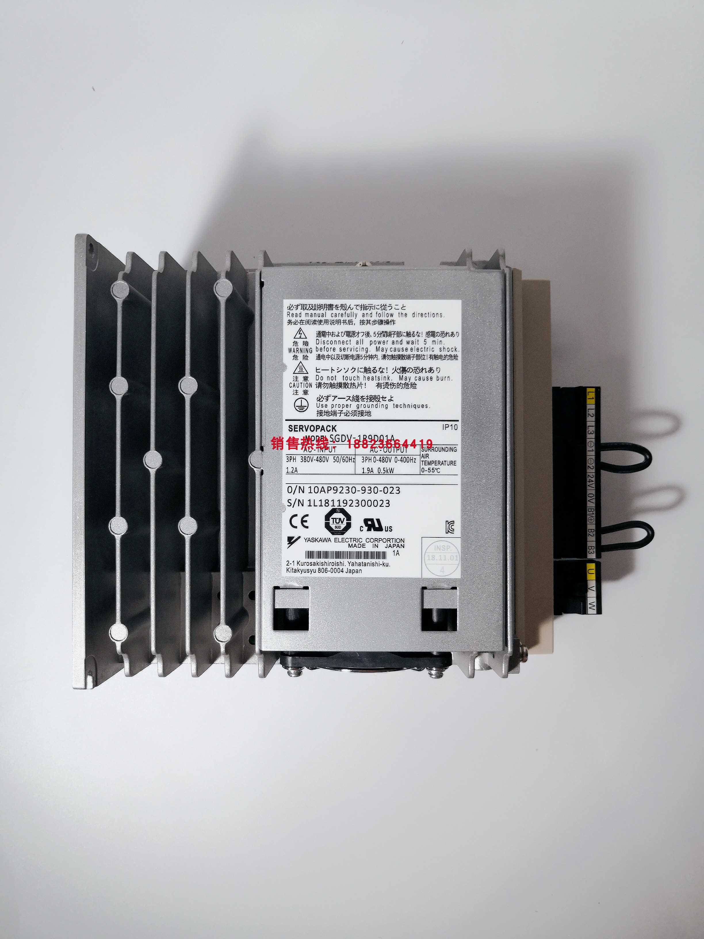 ￥YASKAWA安川400V驱动器供应 SGDV-1R9D01A SGDV-1R9D01A020000