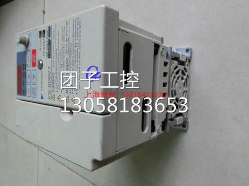 ￥安川VS606V7变频器CIMR-V7ATB1P5，输入电压单相220V,1.5KW询询
