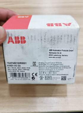 AX521-XC D2 1SAP450100R0001 ABB模块 全新现货1个询价