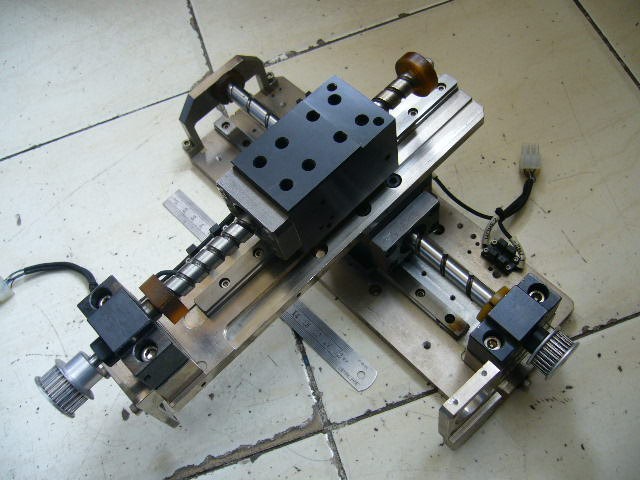 拆机十字滑台 黑田滚珠丝杆 THK直线导轨 神视光电 行程170*1询价