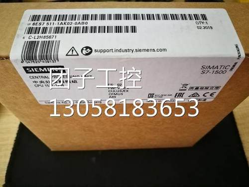 ！原装6ES7511-1AK02-0AB0 西门子CPU1511-1PN 6ES7 511-1AK02-0A