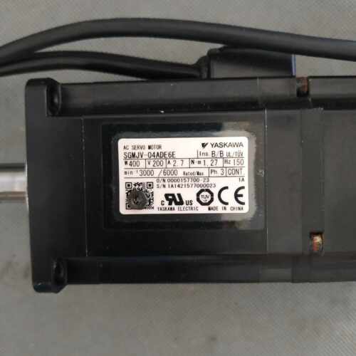 拆机5系400瓦安川伺服电机套装SGDV-2R8A01A002000/SGMJV-04ADE6E
