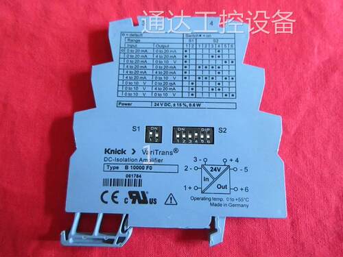 现货德国原装KNICK信号隔离器 B10000 F0请询价询价