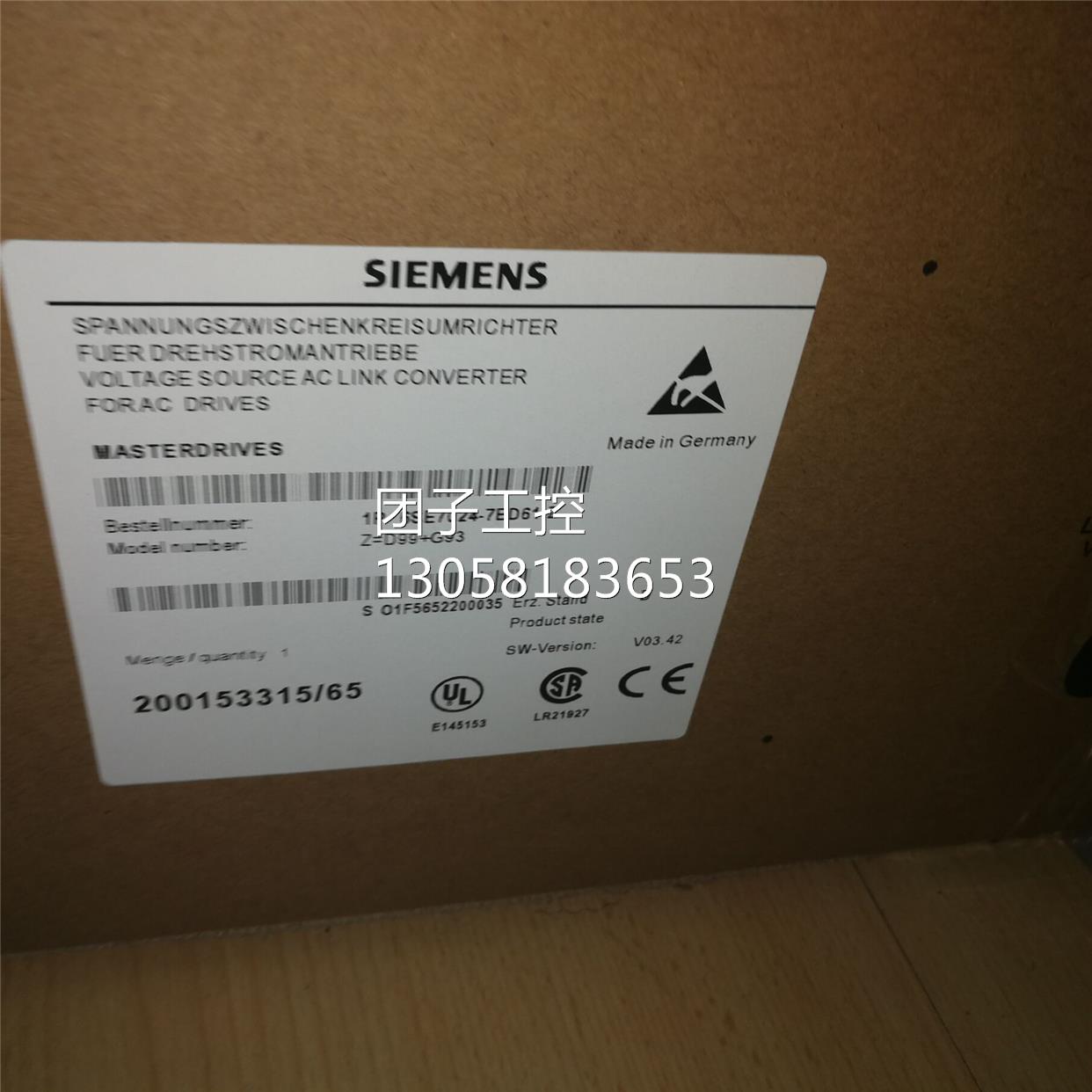 ￥6SE7023-4TC61 西门子6SE70变频器15kW反用换流器6SE7023-4TC