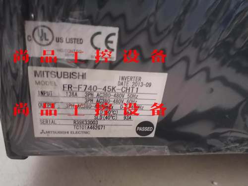 三菱变频器FR-F740-45K-CHT1 45KW 拆机询价