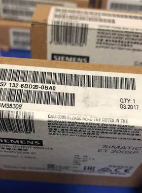 全新原装西门子 ET200S输出模块 6ES7132-4BD02-0AA0 现货询价