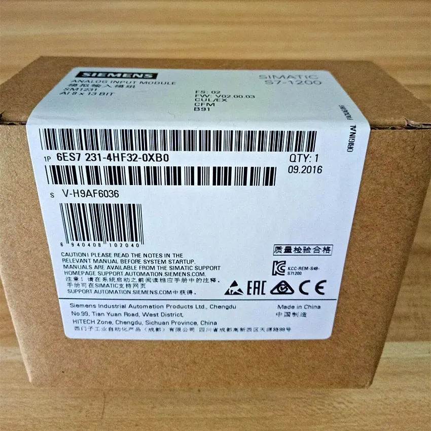 西门子PLC S7-1200 SM1231 6ES7 231-4HF32-0XB0 6ES7231全新原装